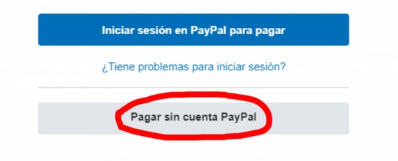 pago sin cuenta